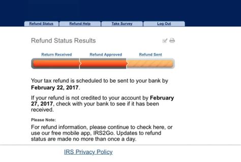 Check Your Income Tax Refund Status .
